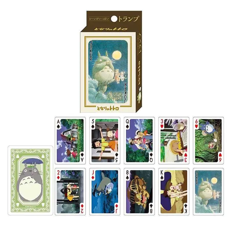 totoro playing cards