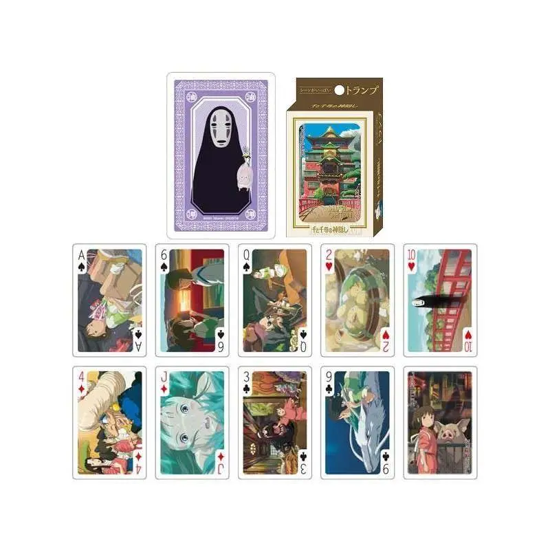 spirited away playing cards