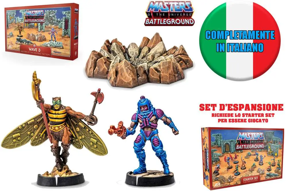 motu:battleground - wave 3 - masters of the universe faction ita