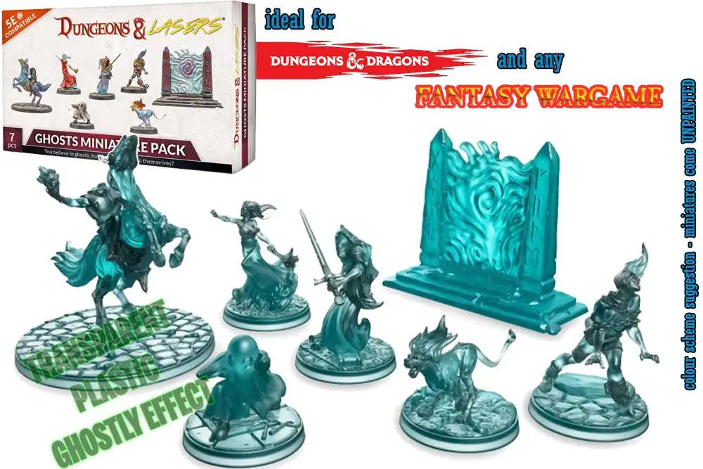 d&l ghosts miniature pack