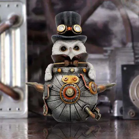 avian invention steampunk owl fig