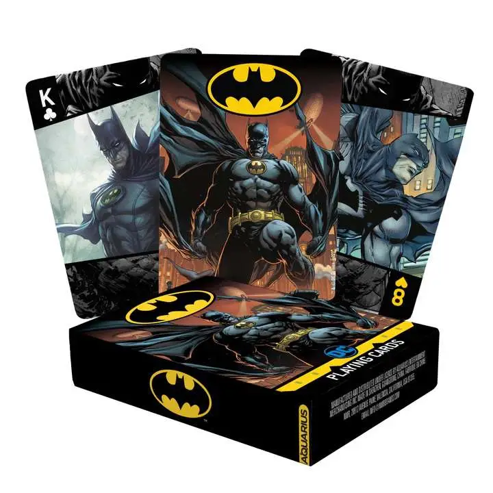 dc comics batman playing cards