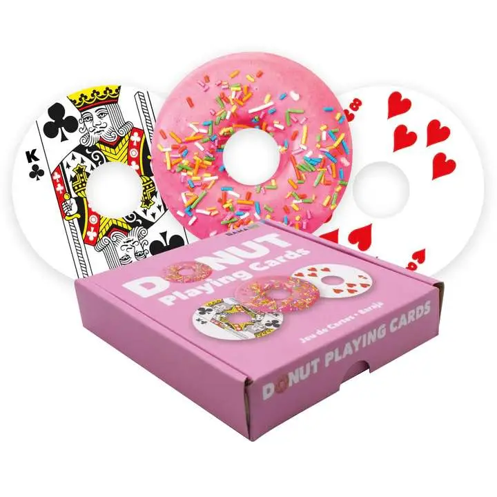 donut shaped playing cards
