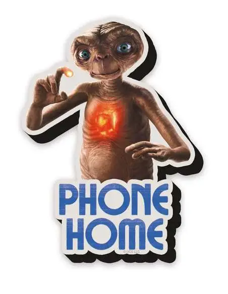 et phone home funky chunky magnet