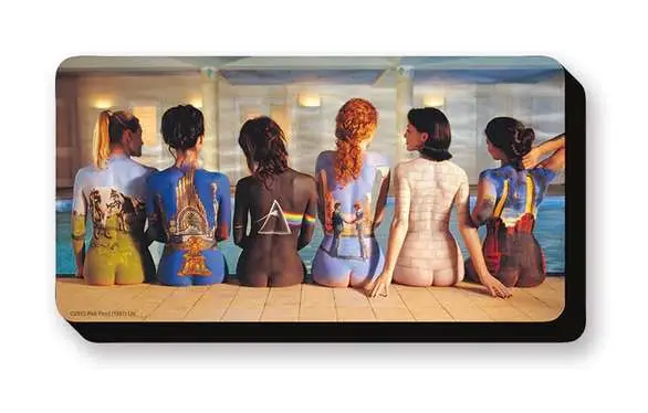 pink floyd back art funky chunky magnet