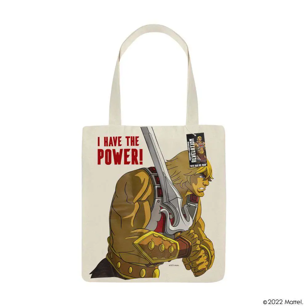 motu he-man i have the power tote bag