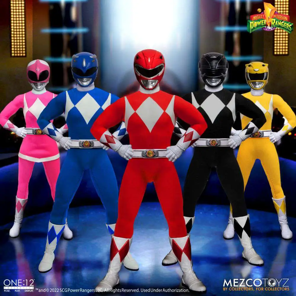 one12collective mm power rangers dlx set