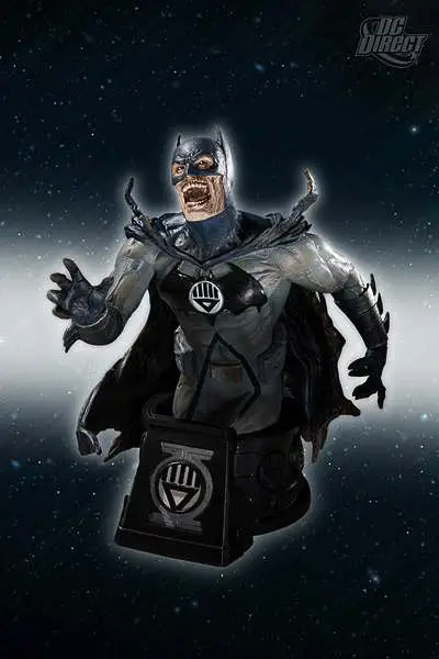 heroes of the dcu black lant batman bust