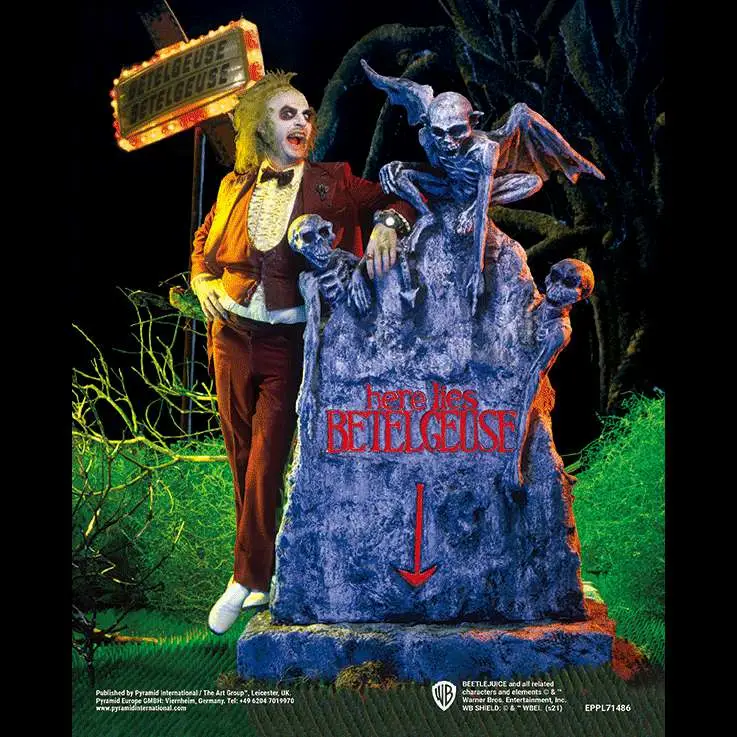 beetlejuice-graveyard 3d poster