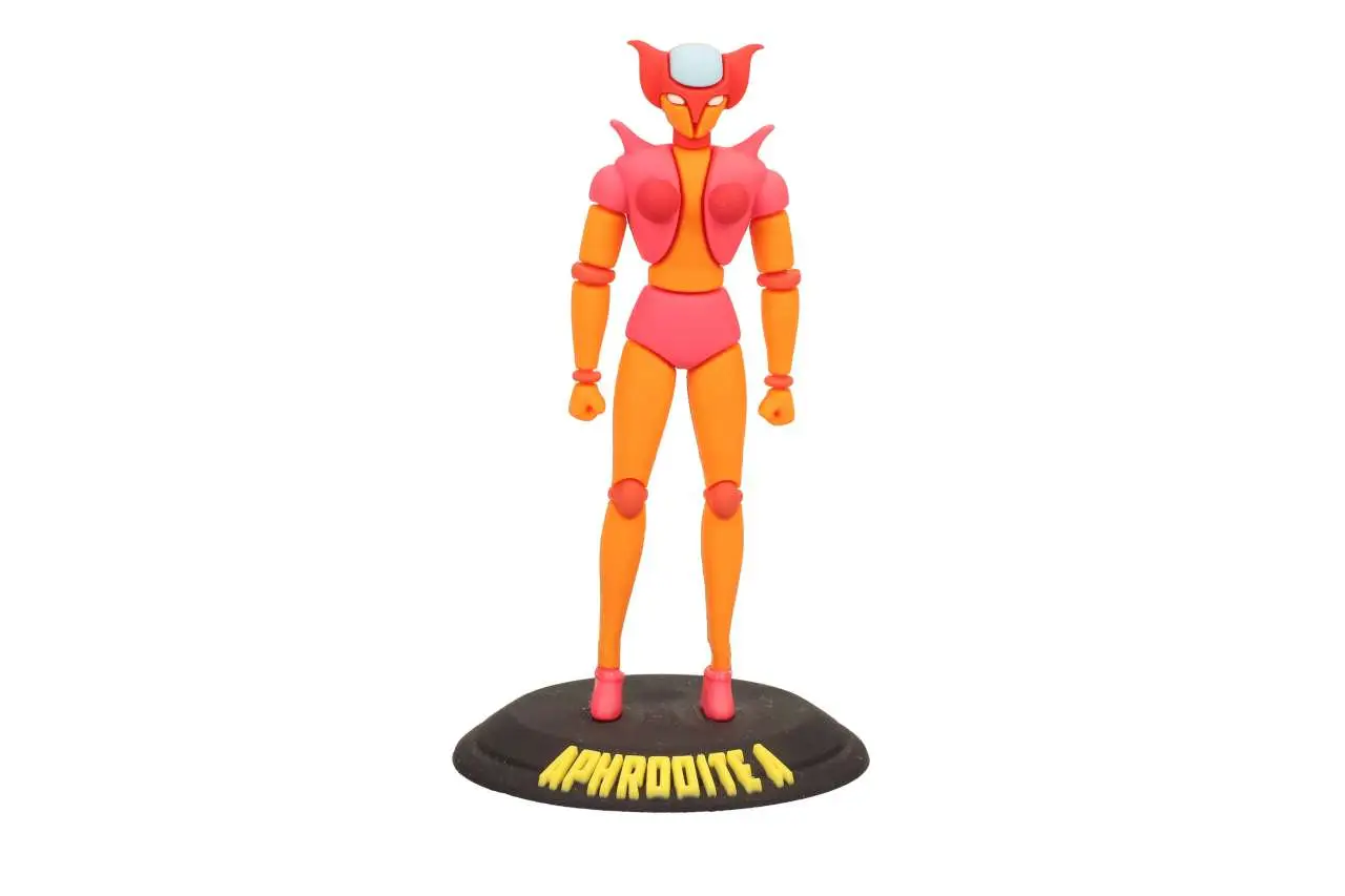 mazinger z afrodita mini rubber figure