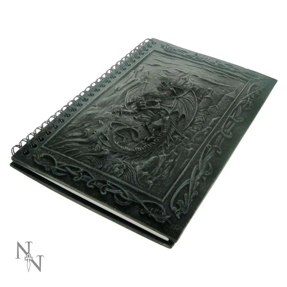 notebook resin spiral cover dragon king