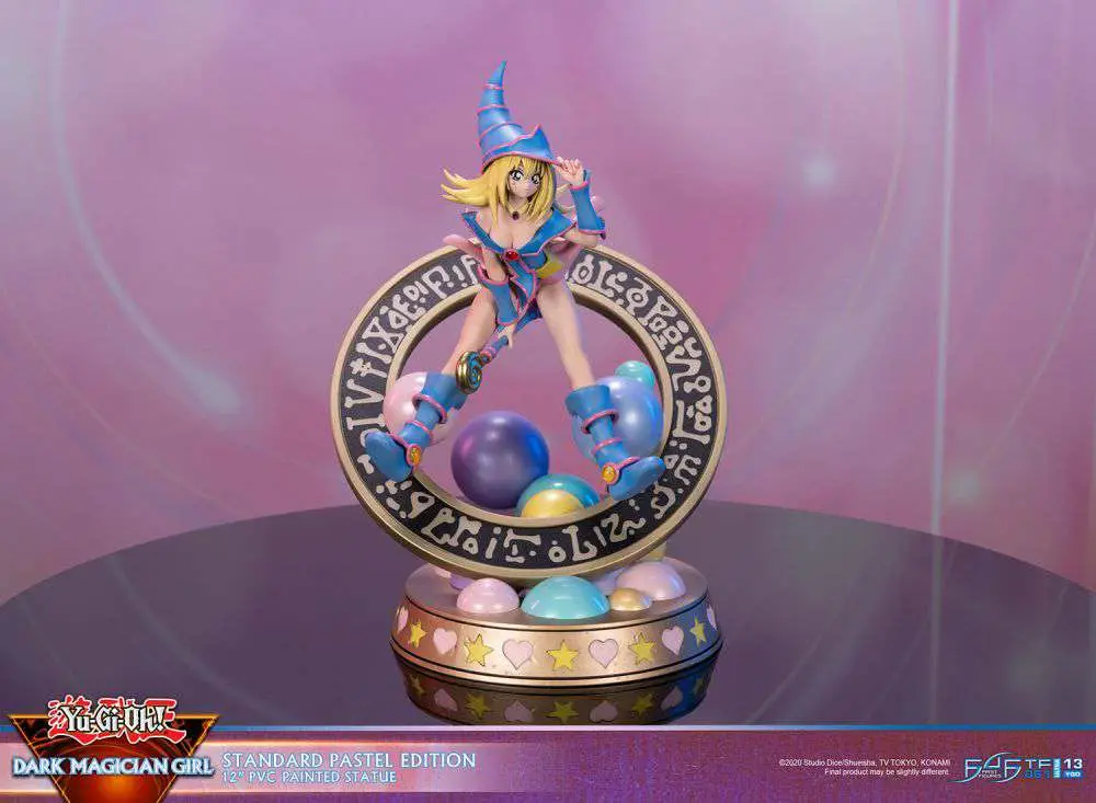 yugioh dark magician girl pastel statue
