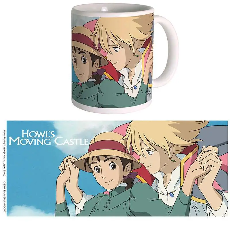 howl's moving castle mug