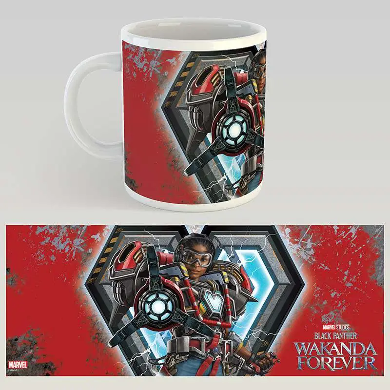wakanda forever riri williams mug