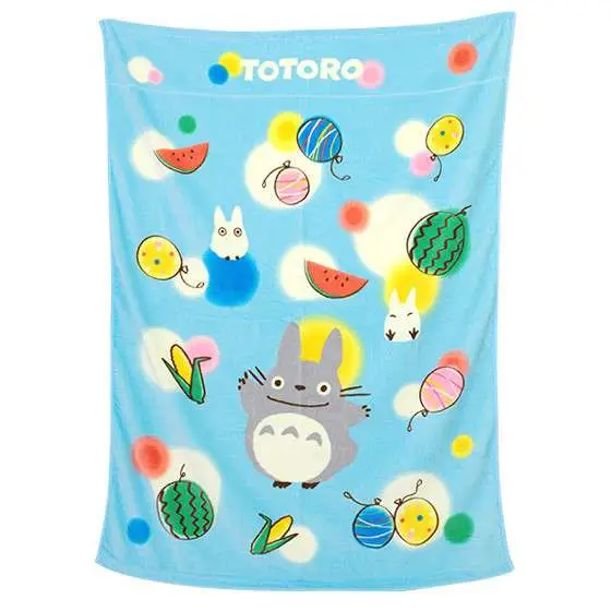 totoro summer holiday 85 x 115 beach towel