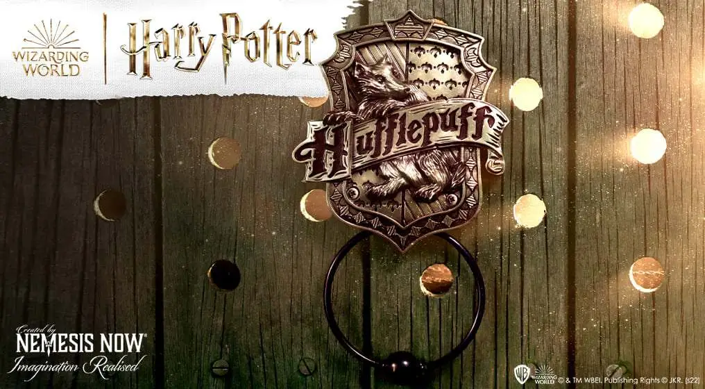 harry potter hufflepuff  door knocker