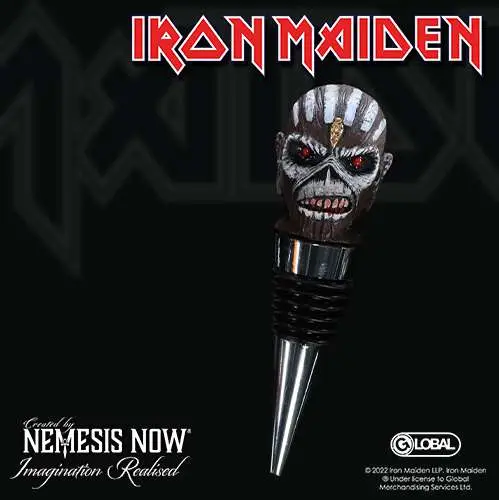 iron maiden book of souls  bottle stopp