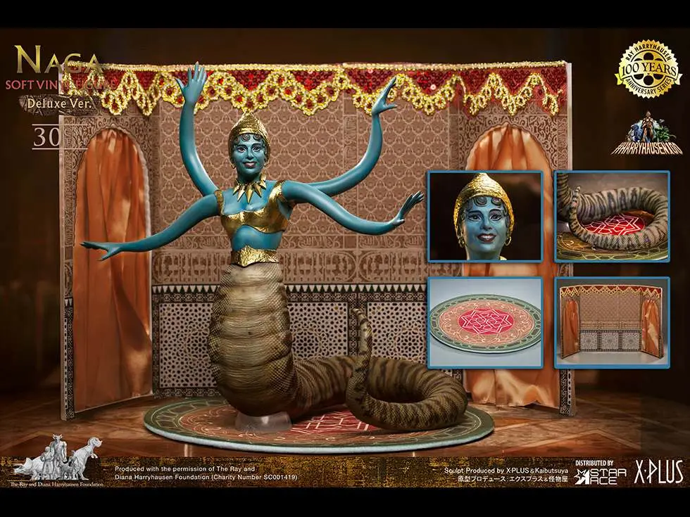 7th voyage sinbad snake woman dlx vinyl