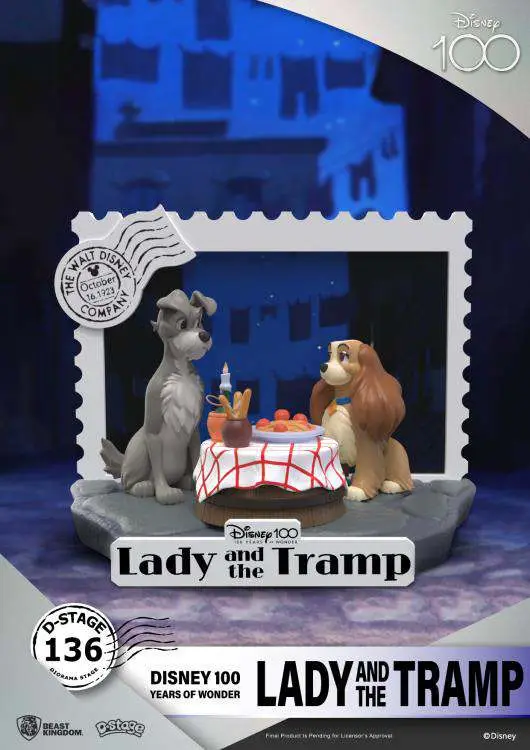 d-stage disney 100 years lady and tramp