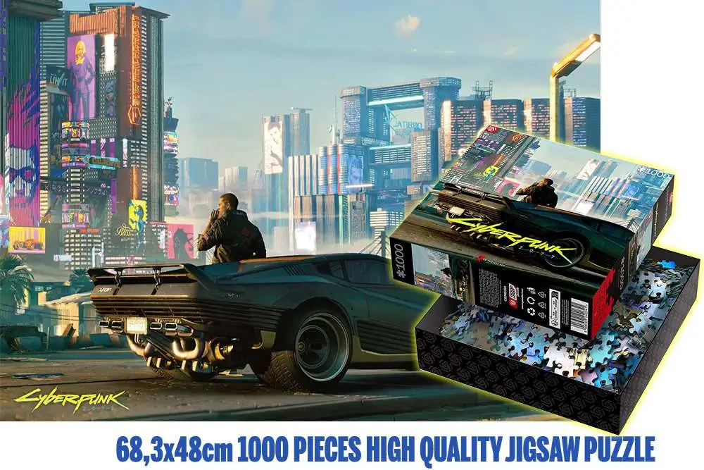 cyberpunk 2077-mercenary 1000 pcs puzzle