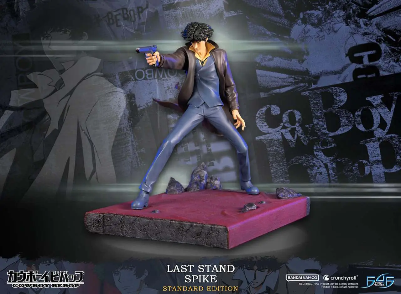 cowboy bebop last stand spike statue