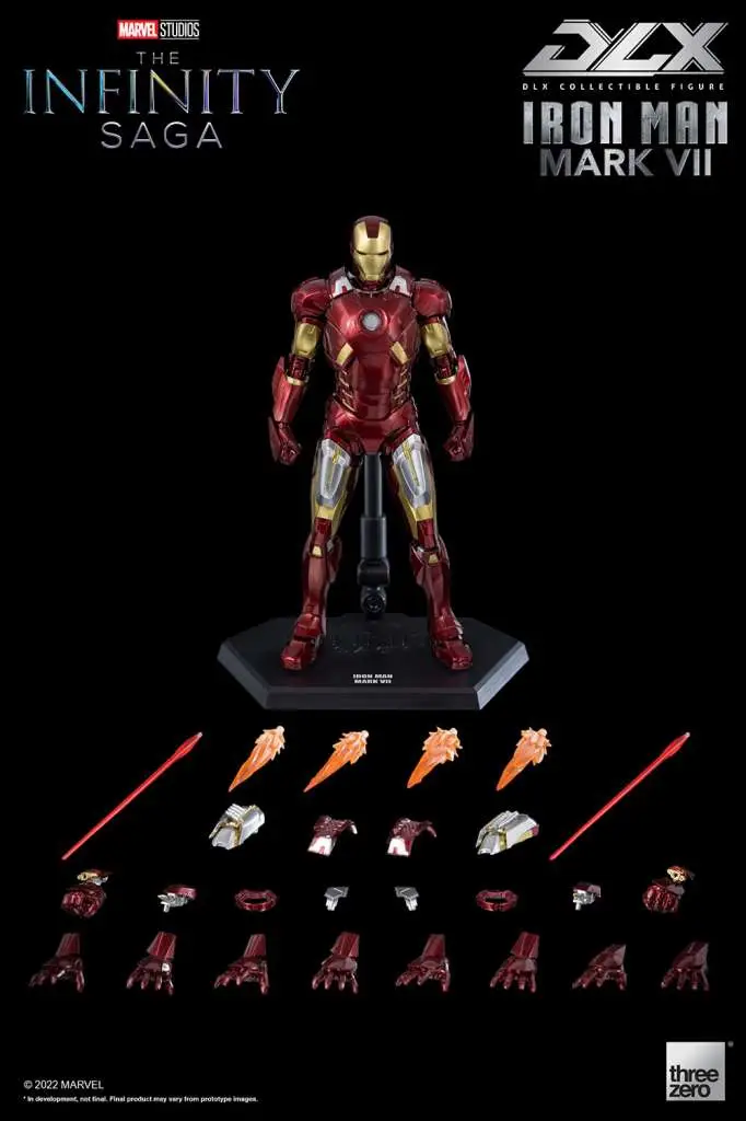 infinity saga iron man mk 7 dlx af