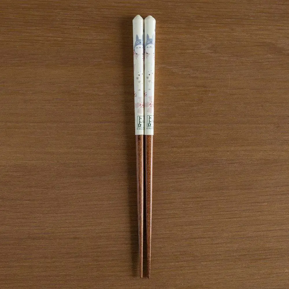 totoro cherry blossoms chopsticks