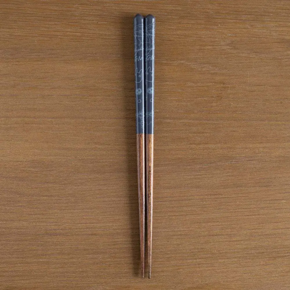 totoro blue sketches chopsticks