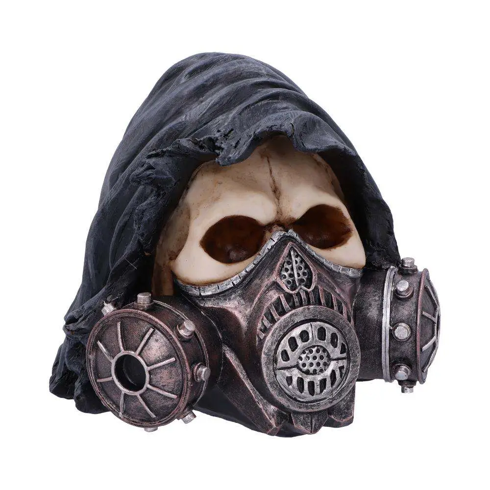 steampunk catch your breath skull
