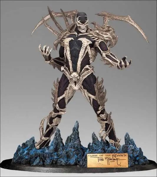 curse of the spawn resin statue