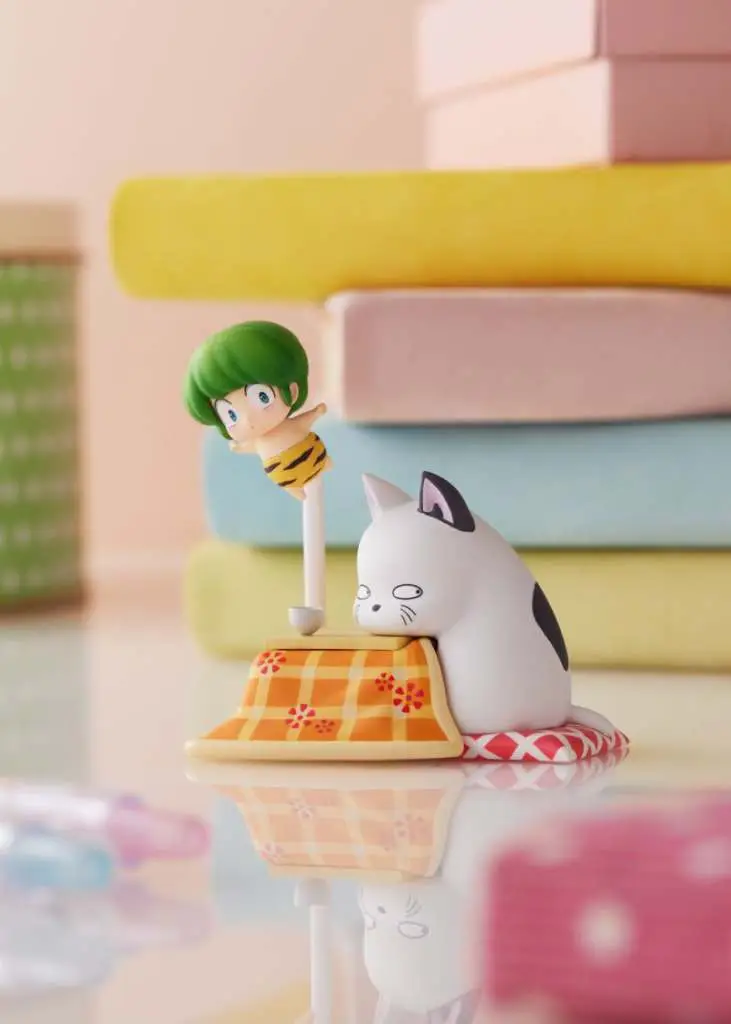 urusei yatsura ten&kotatsuneko mini fig