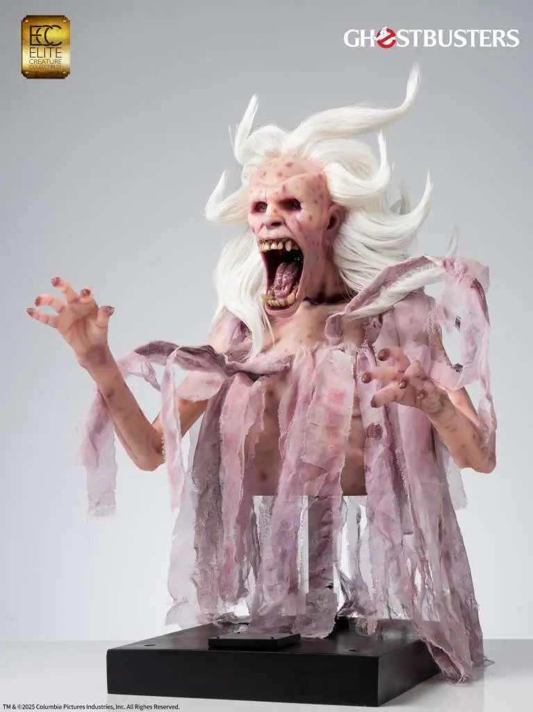 ghostbusters librarian elite scale bust