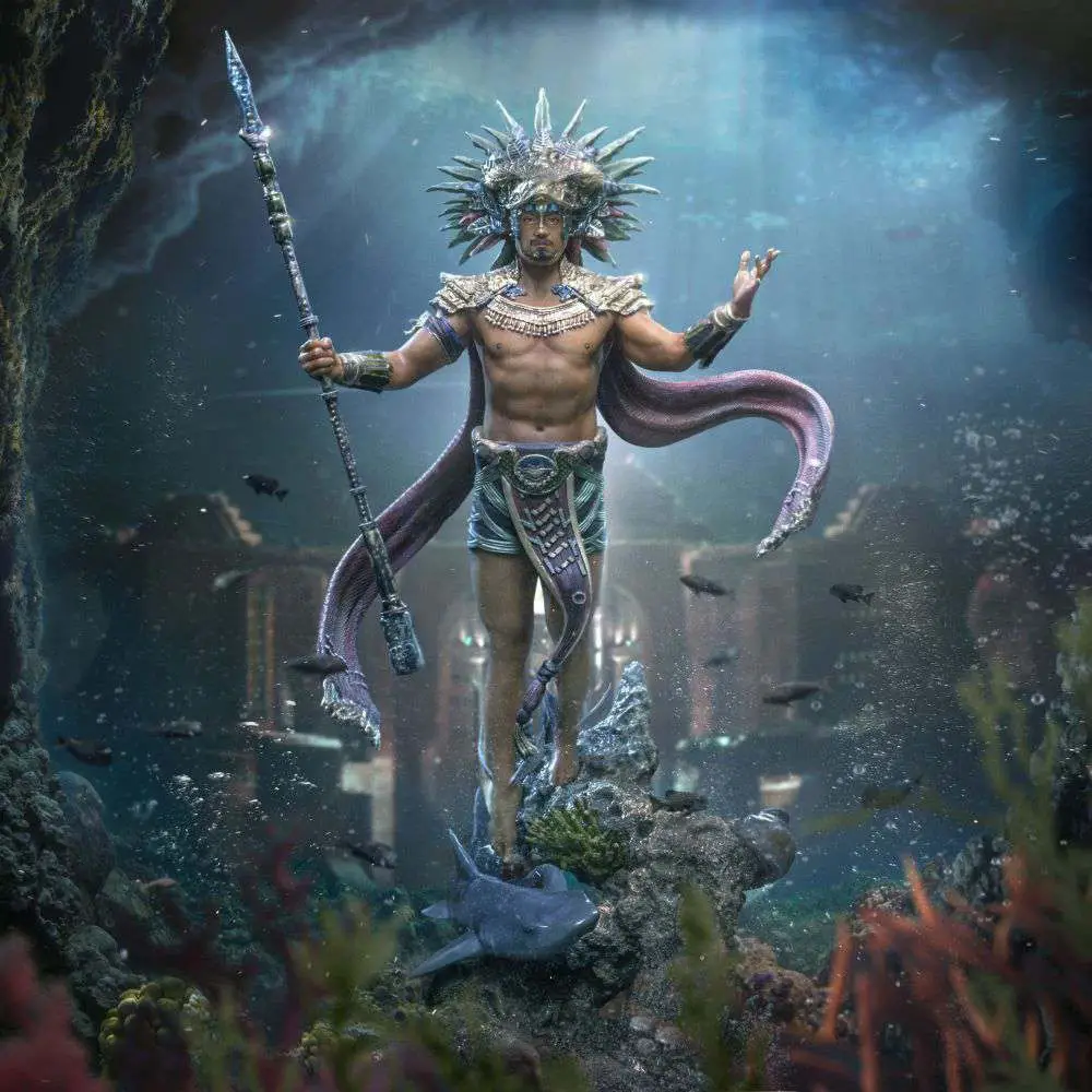 black panter wf king namor 1/10 statue