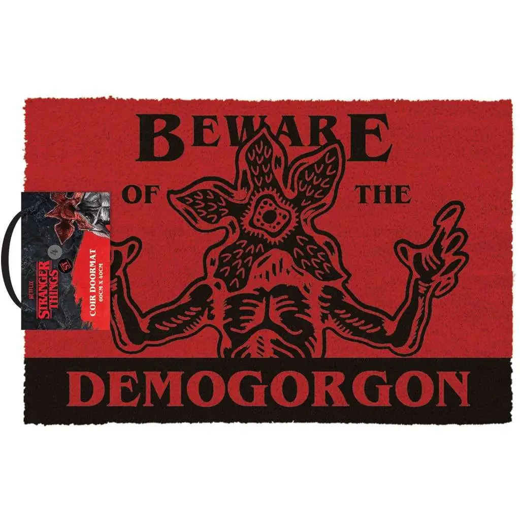 stranger things 4 demogorgon doormat