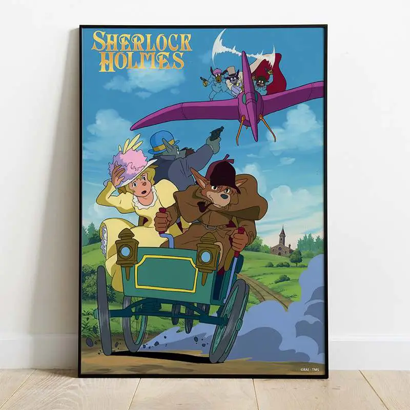 sherlock hound sherlockvsmoriarty panel