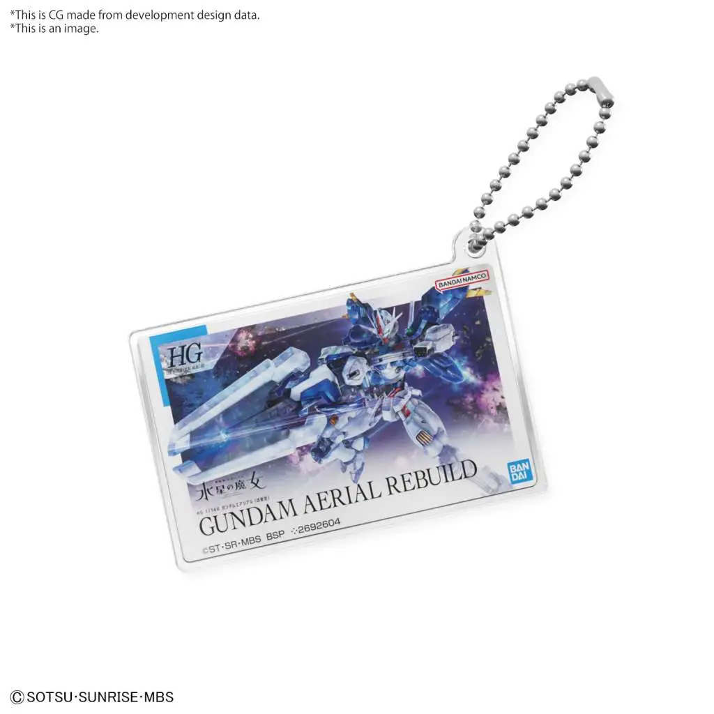 gunpla pack art aerial reb ball an chain