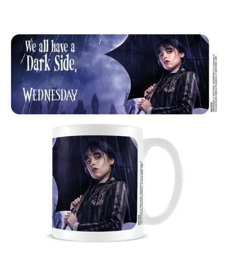 wednesday dark side mug