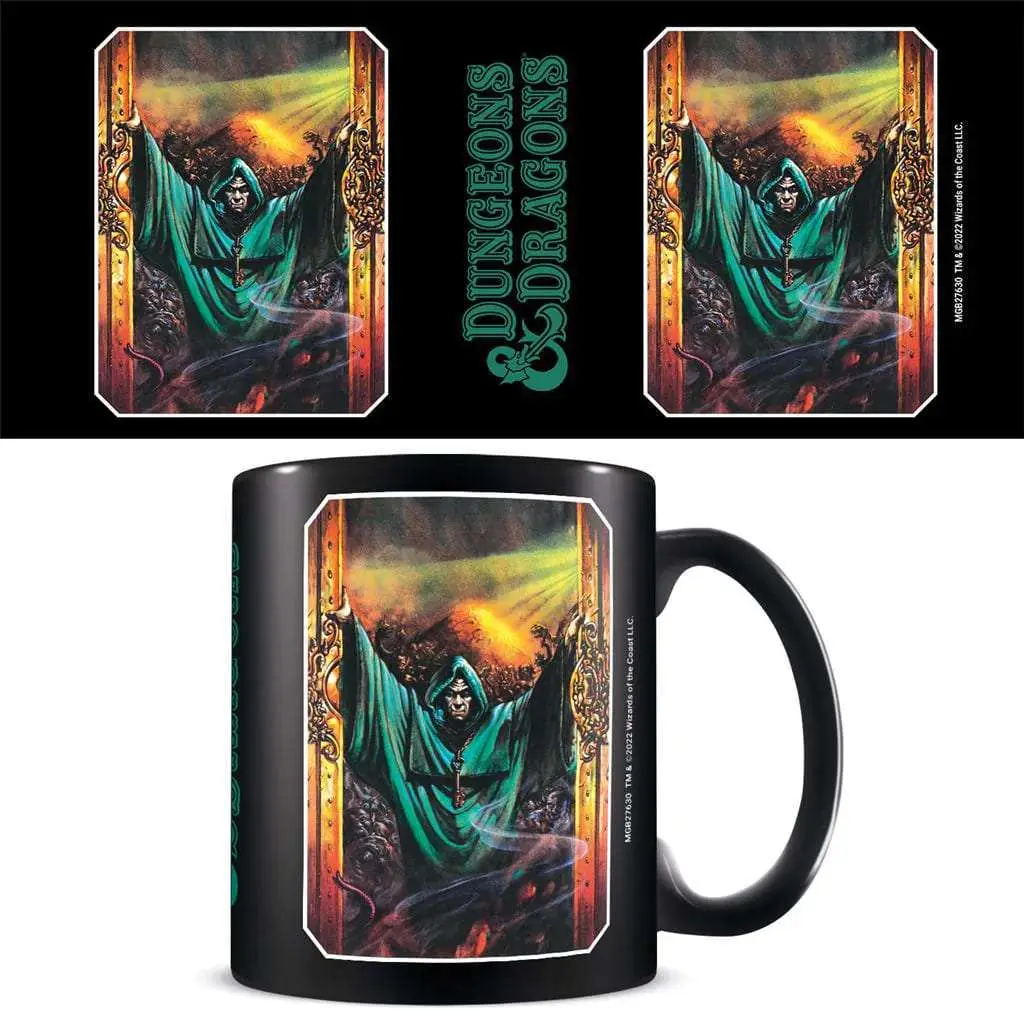 dungeons & dragons open door mug