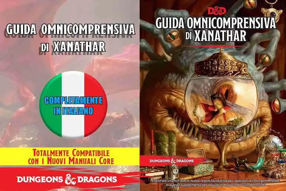 d&d guida omnicomprensiva di xanathar