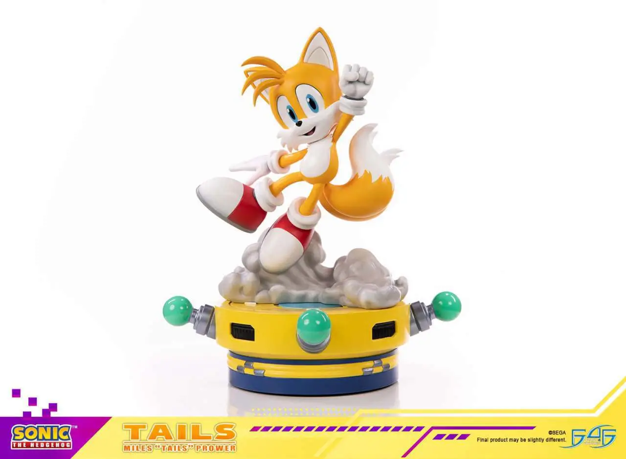 sonic the hedgrhog tails resin statue