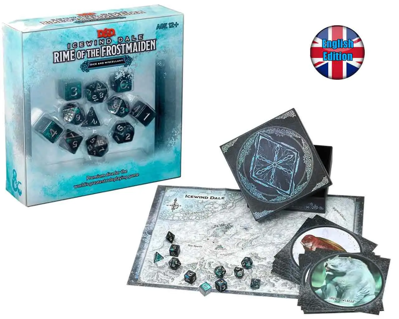 dungeons & dragons: icewind dale-rime of the frostmaiden dice and miscellany