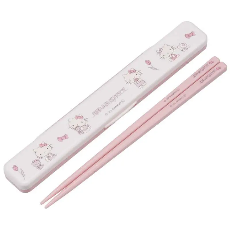 hello kitty kitty-chan chopsticks set