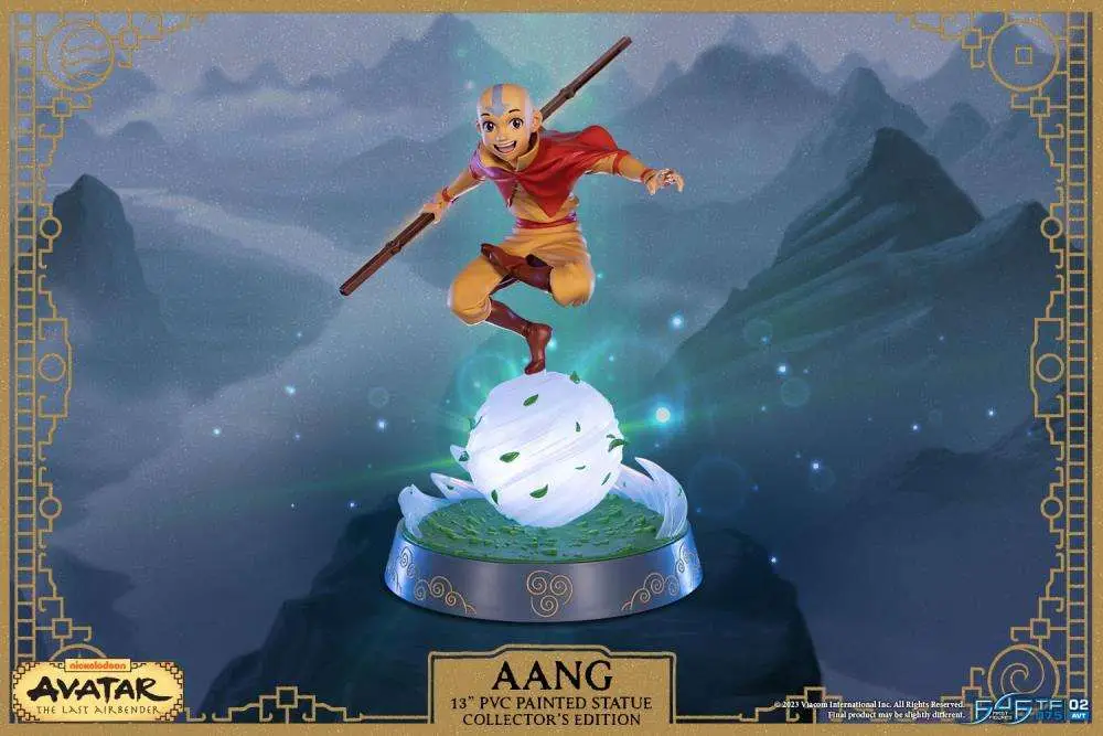 avatar the last airbender aang 11 pvc collector edition painted statue