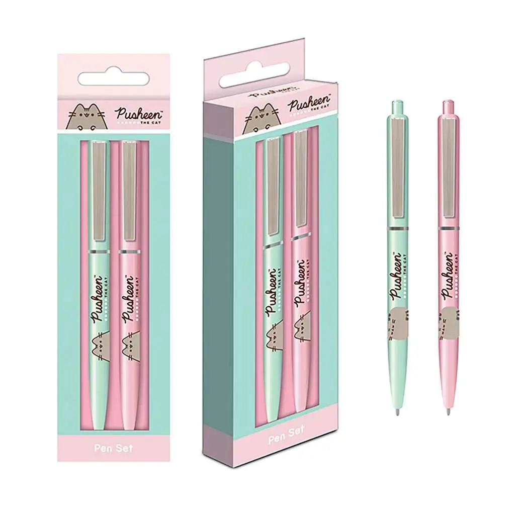 pusheen pen set