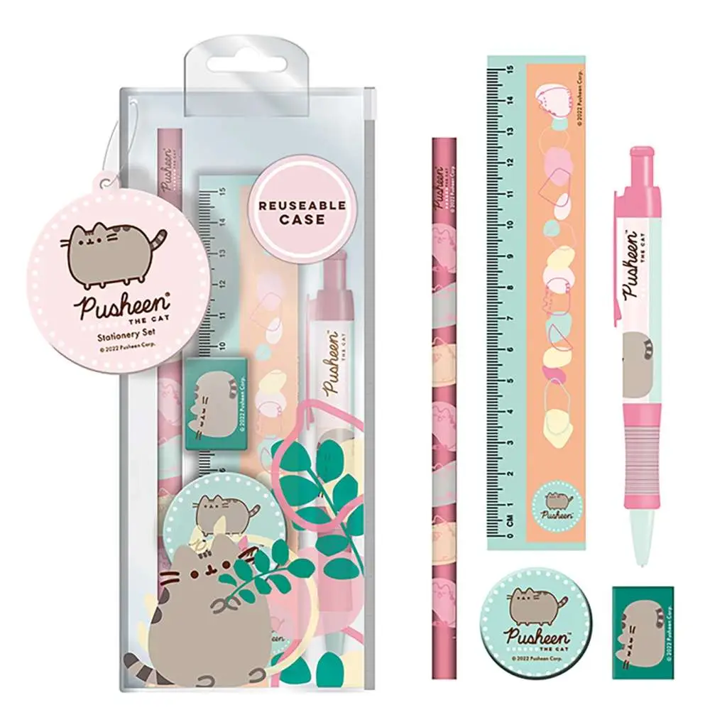 pusheen sationery set