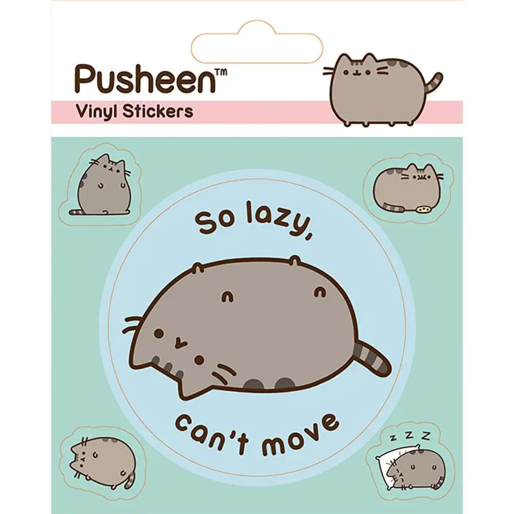 pusheen vinyl sticker