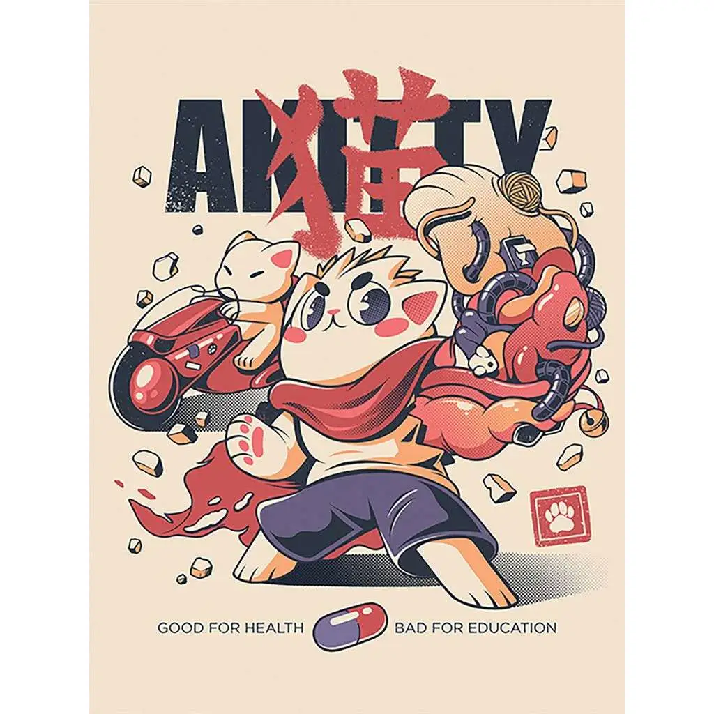 ilustrata akitty deep canvas