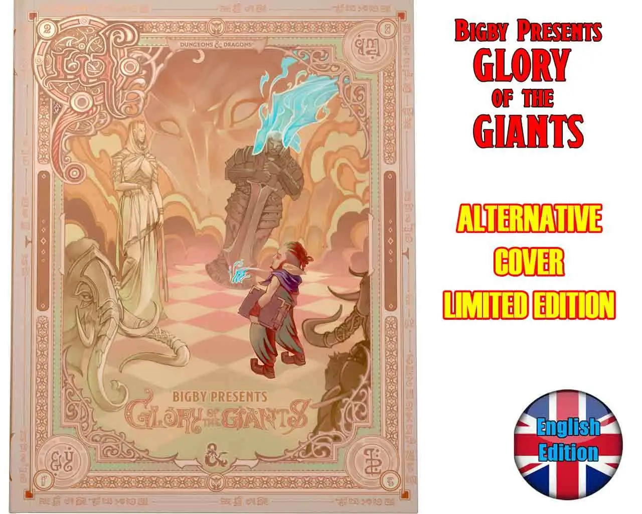 dungeons & dragons - bigby presents: glory of the giants alternative cover