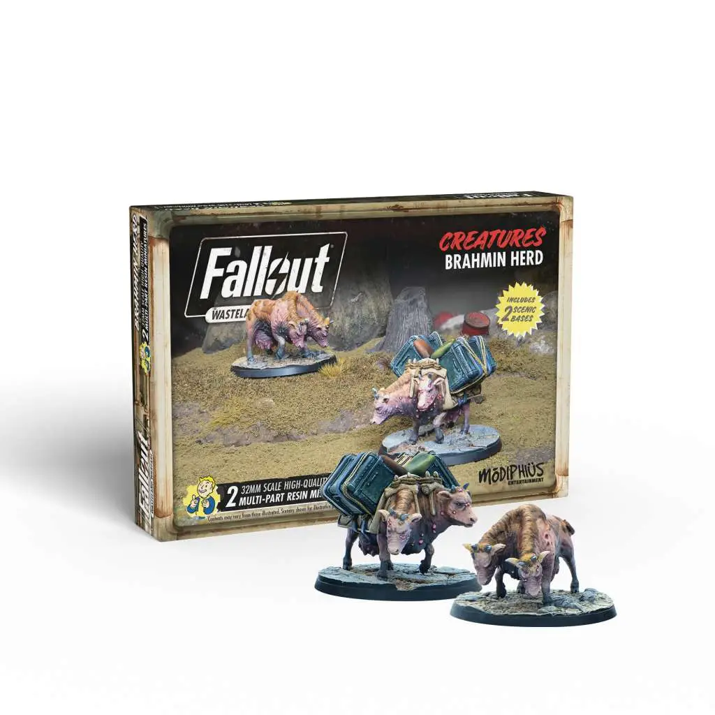 fallout ww creatures brahmin herd
