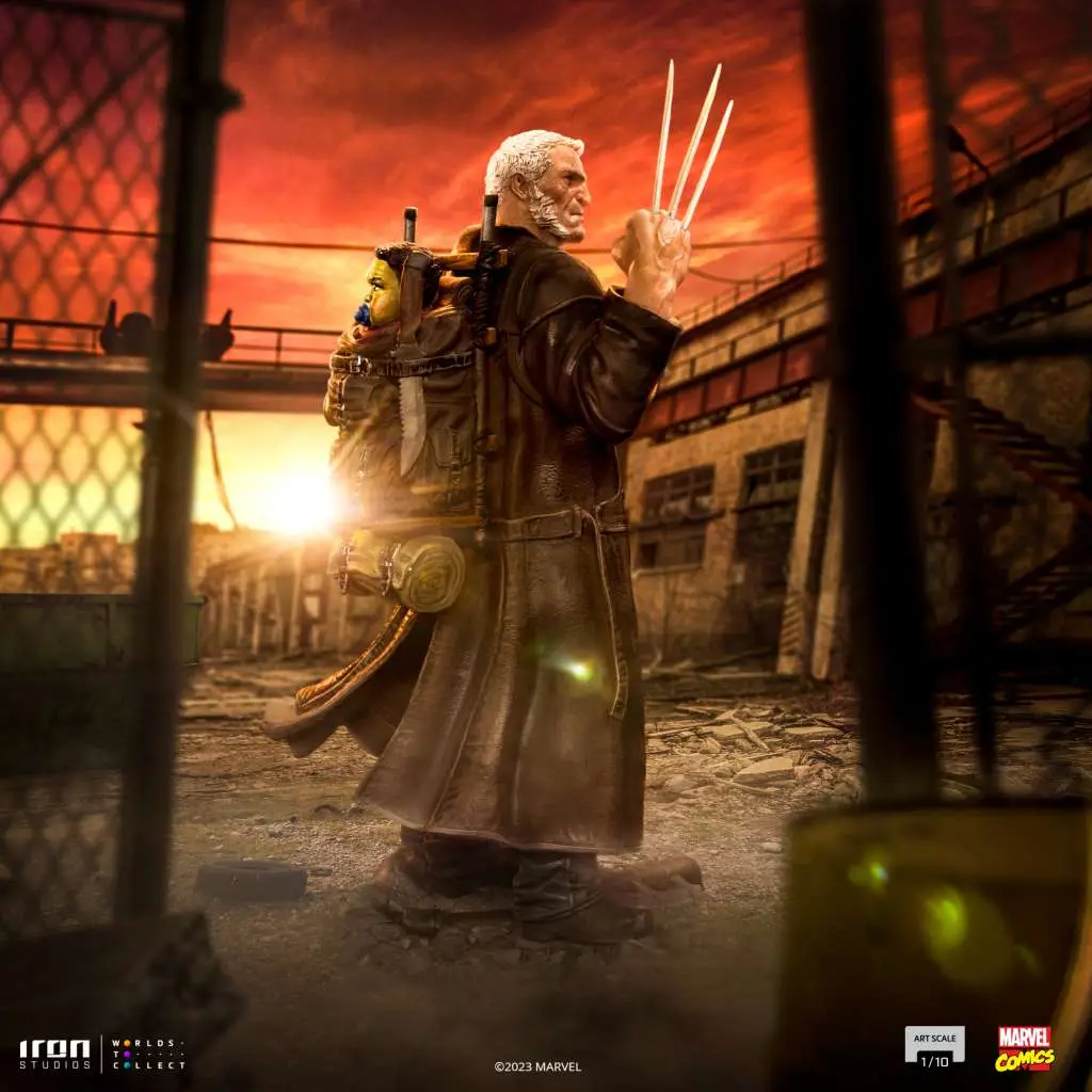 x-men old man logan 1/10 statue